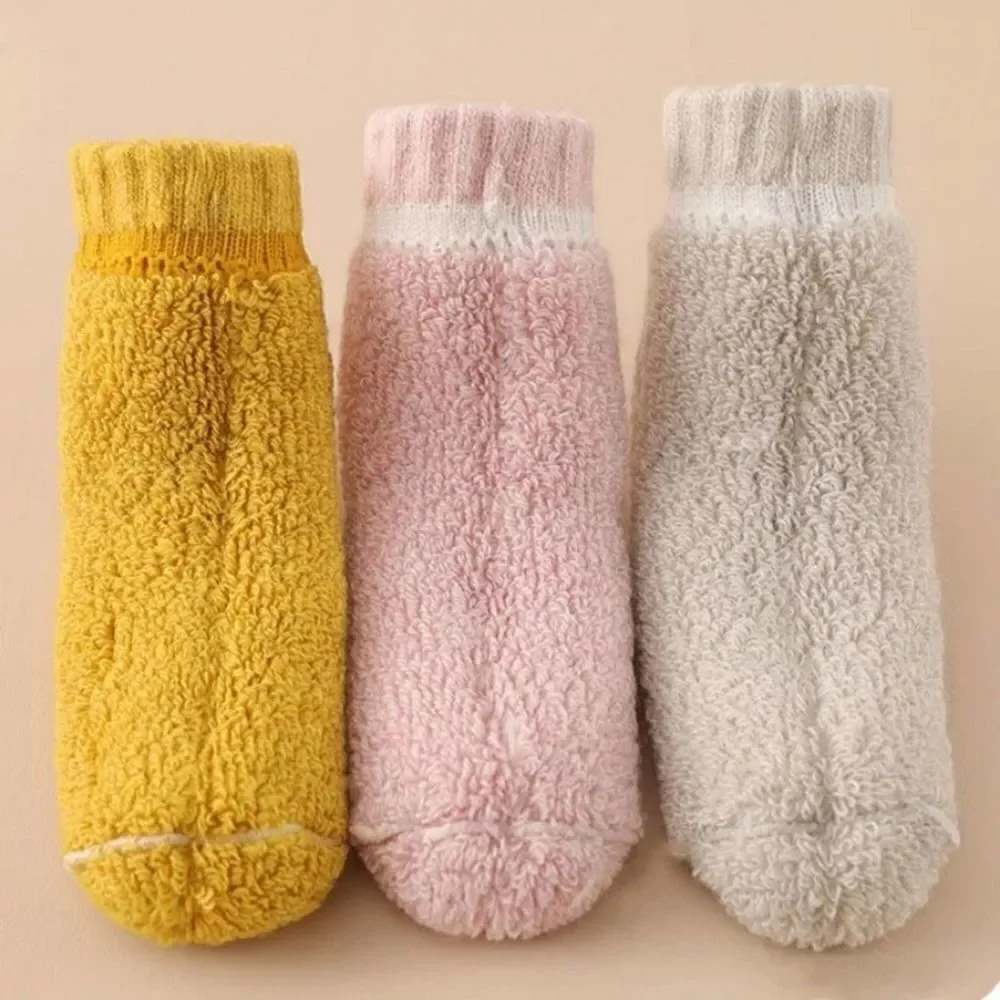 New Toddler boy girl warm wool boot snow socks size 1-3 years, 3-6